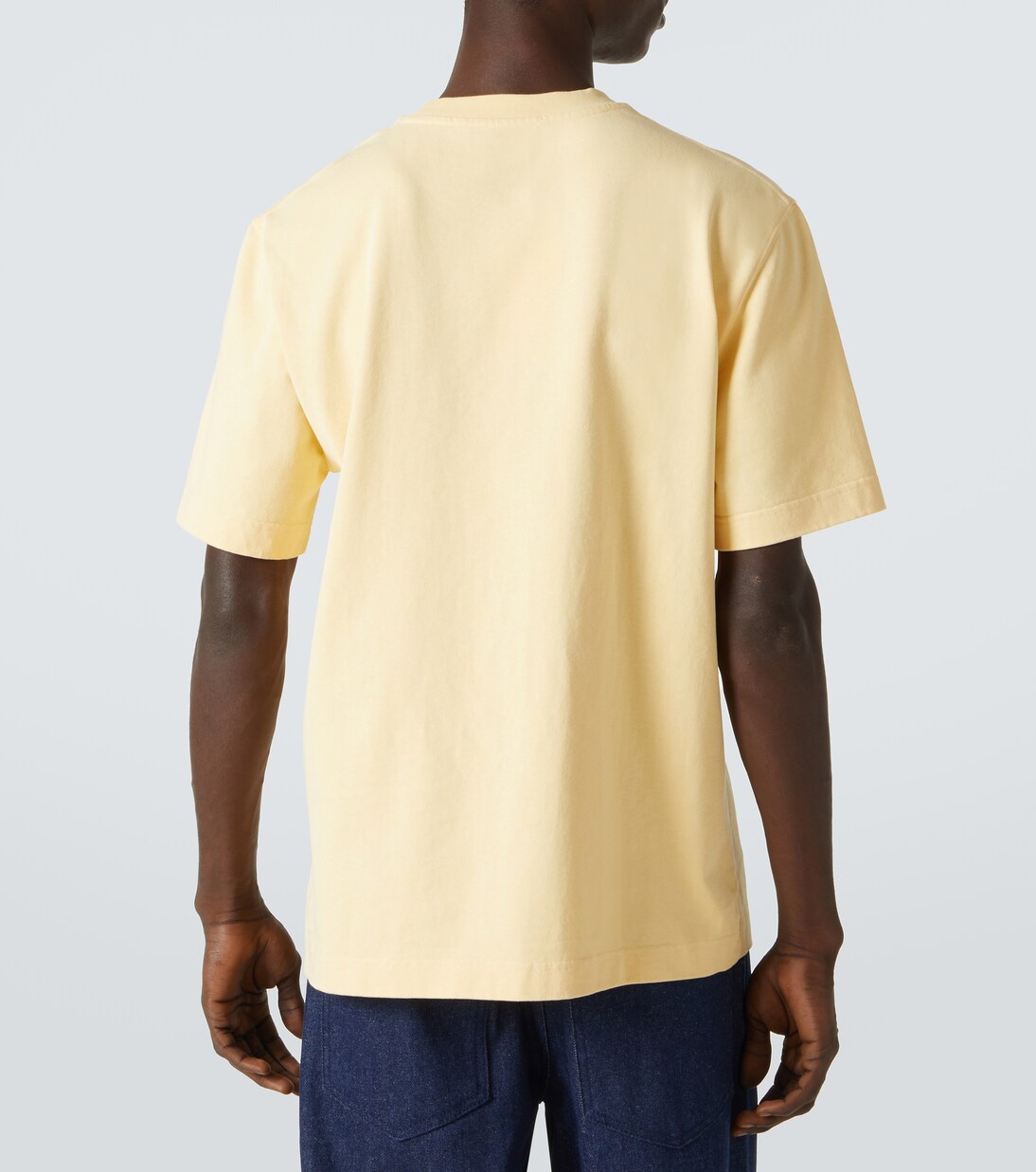 Camiseta de algodón de grogrén con logo | Jacquemus