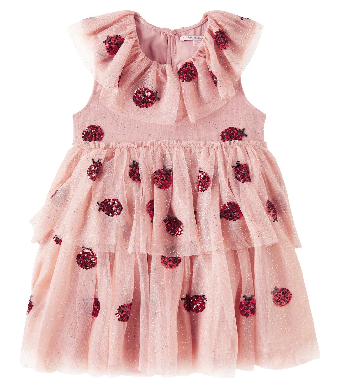Abito Yvonne in tulle con paillettes | Konges Sløjd