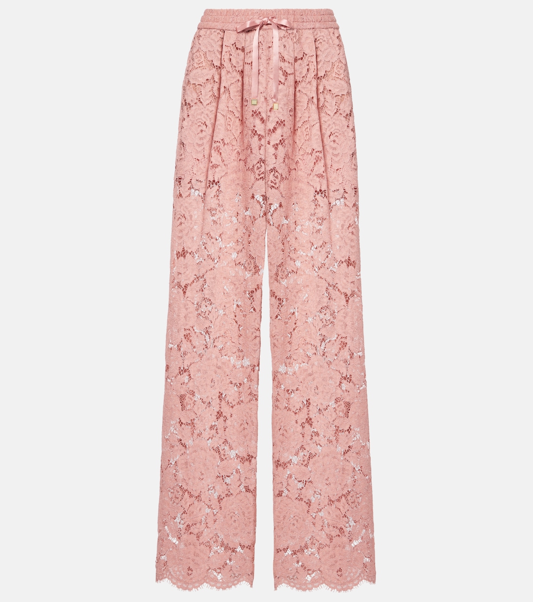 Weite Hose aus Spitze | Dolce&Gabbana