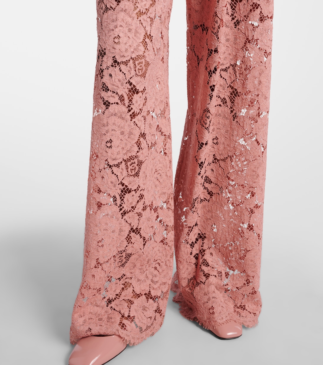 Weite Hose aus Spitze | Dolce&Gabbana