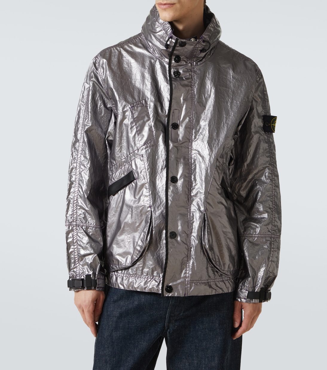 Metallic technical jacket  | Stone Island