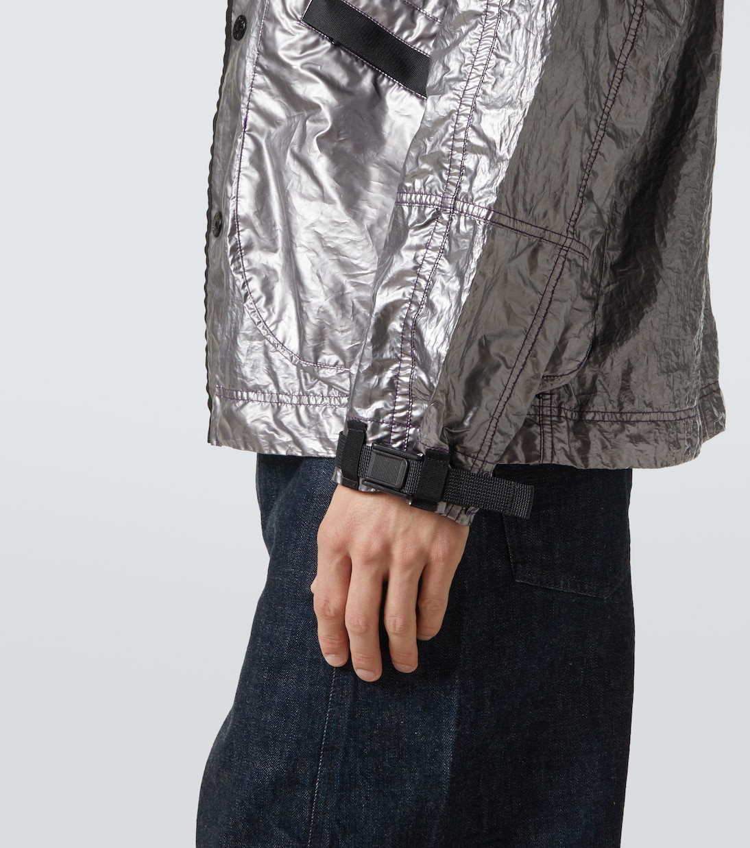 Metallic technical jacket  | Stone Island