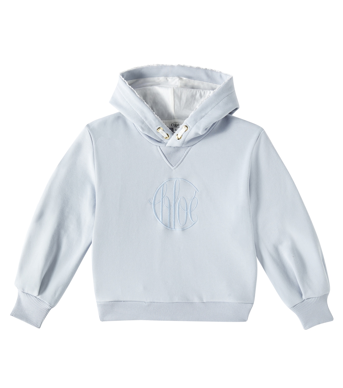 Felpa in cotone con cappuccio | Chloé Kids