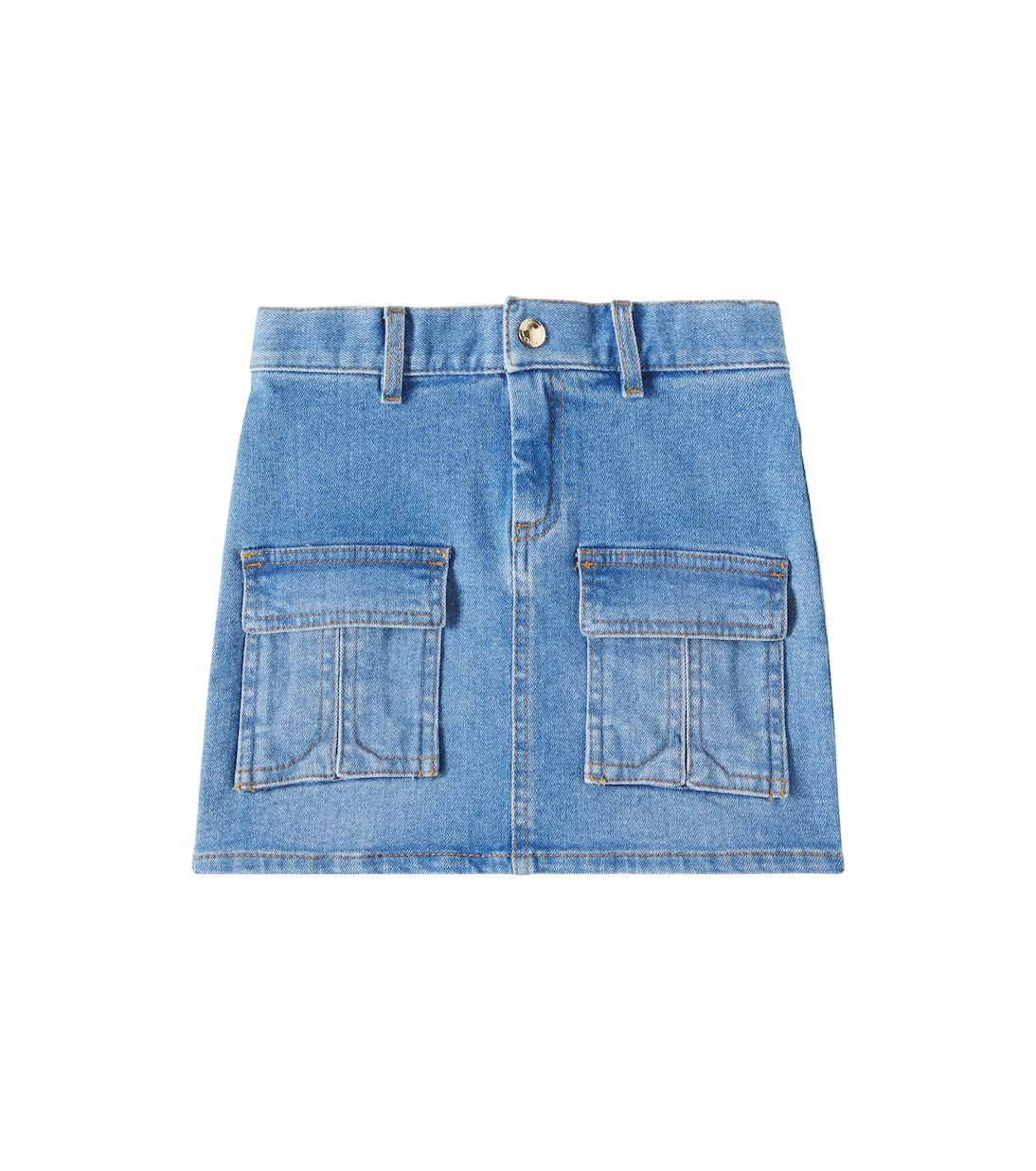 Jupe cargo en jean | Chloé Kids
