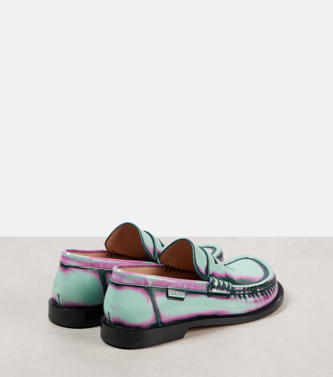 Scarpe Loewe Campo in pelle: mocassini moderni per giovani trendsetter