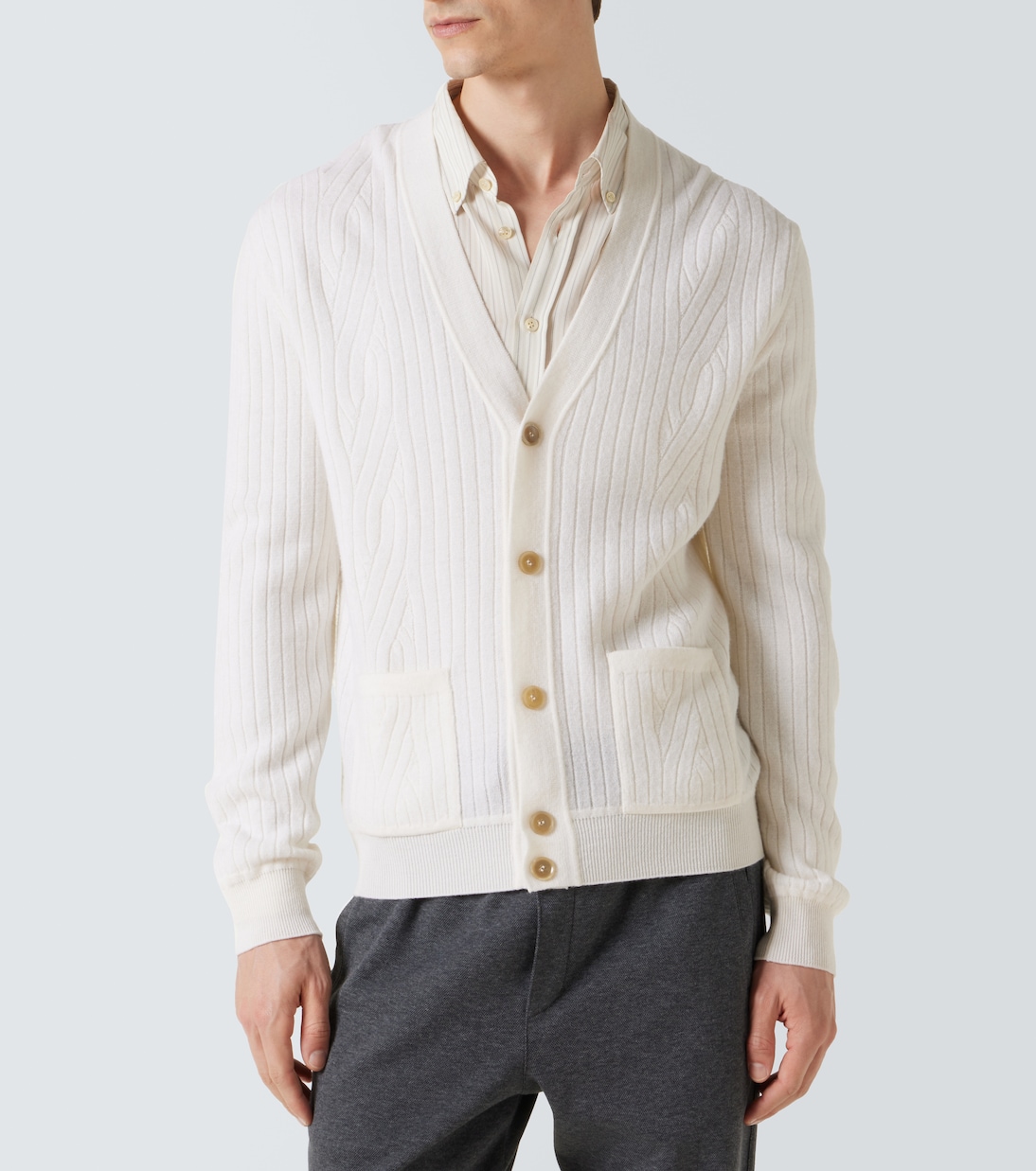 Cardigan aus Wolle und Kaschmir | Brioni