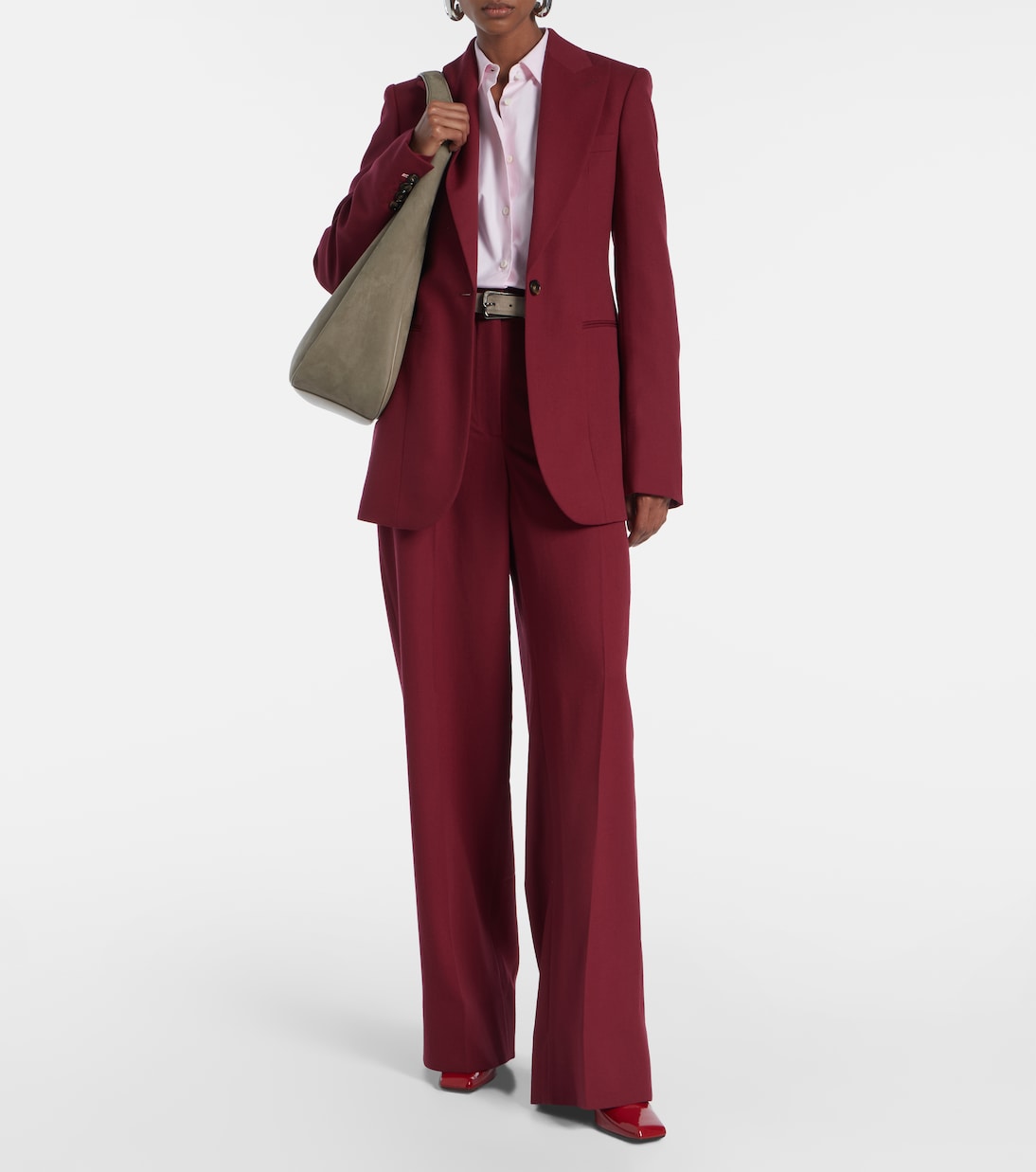 Wool straight pants | Stella McCartney