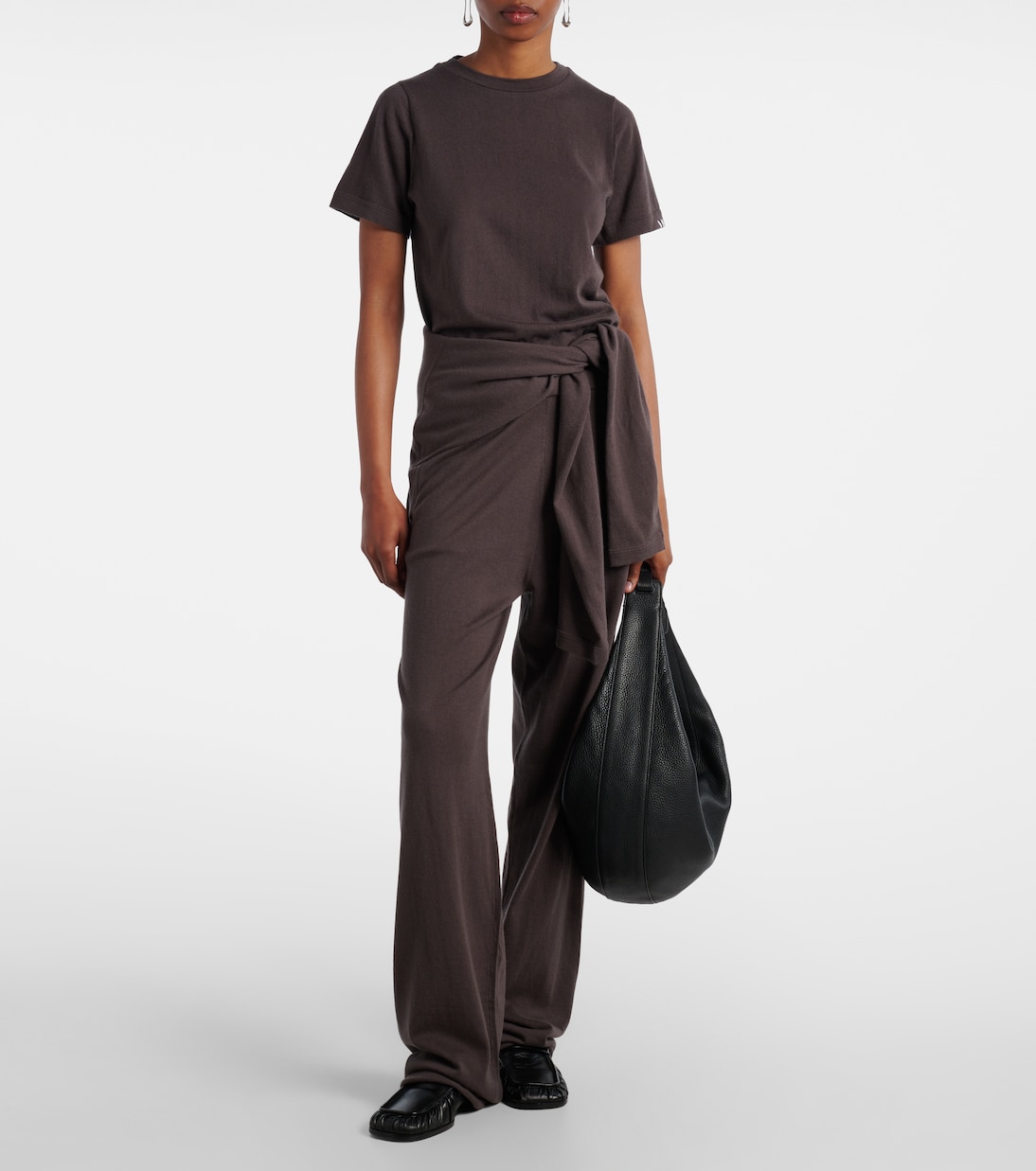 T-shirt N°267 Tina in cotone e cashmere | Extreme Cashmere