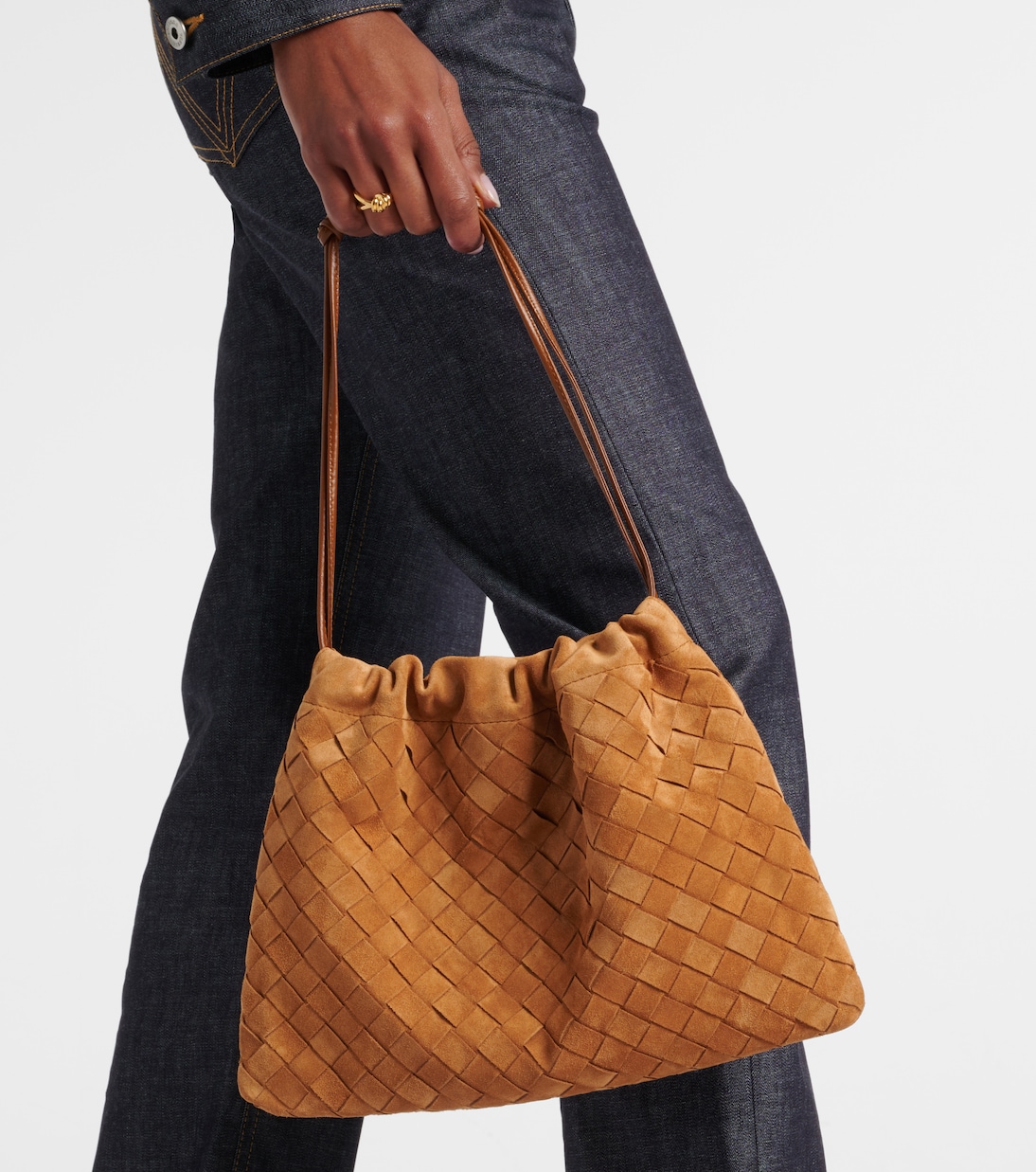 Clutch Dustbag Small de piel Intrecciato | Bottega Veneta