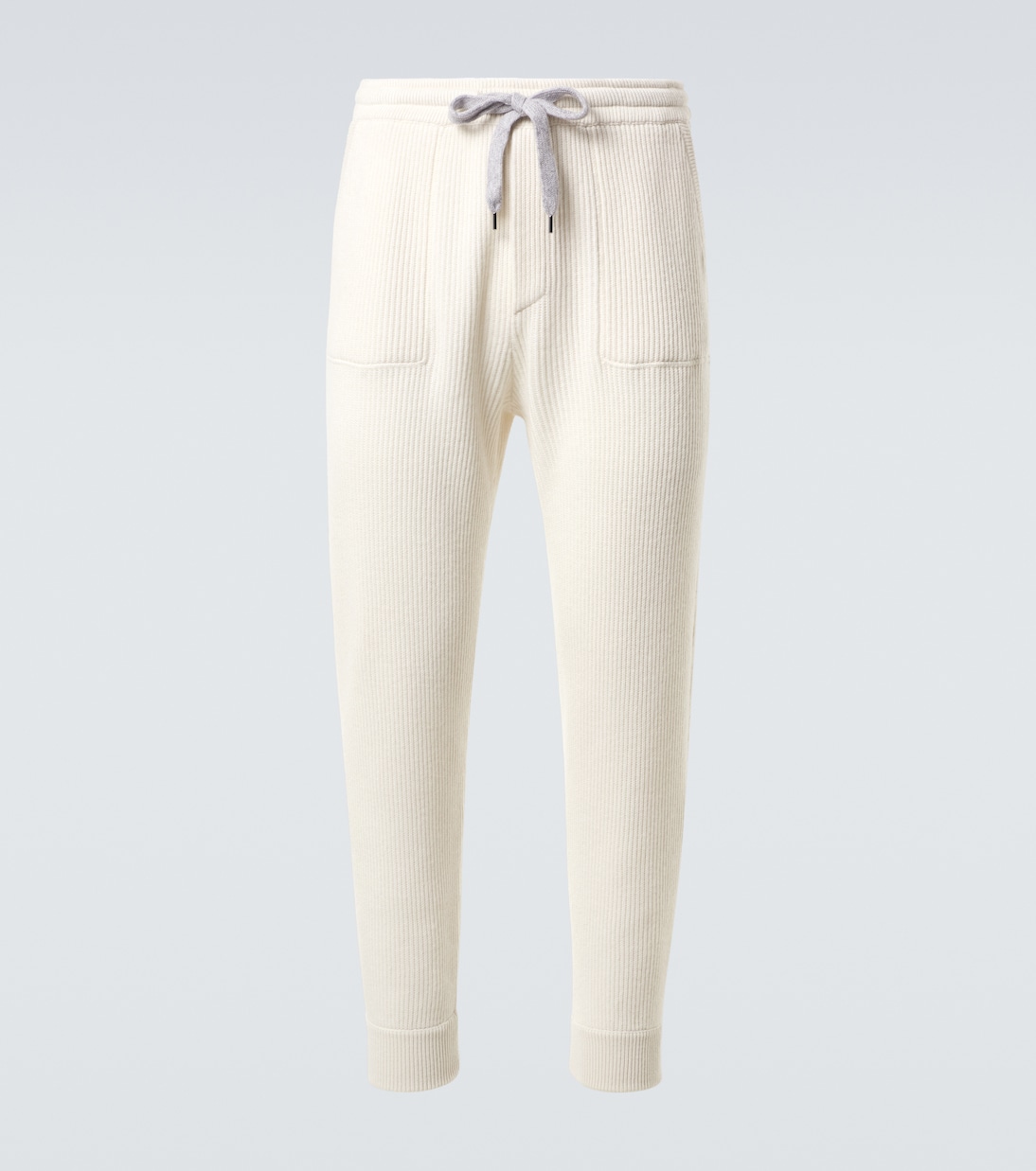 Pantalones deportivos en mezcla de cachemir | Brunello Cucinelli
