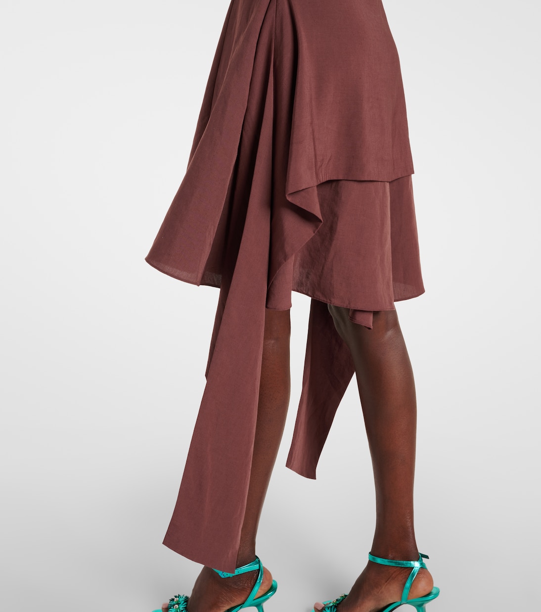 Paula's Ibiza - Abito midi con fiocco | Loewe