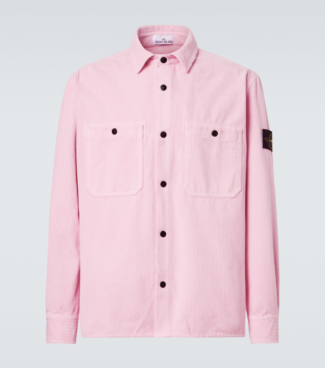 Compass 코튼 코듀로이 오버셔츠 | Stone Island