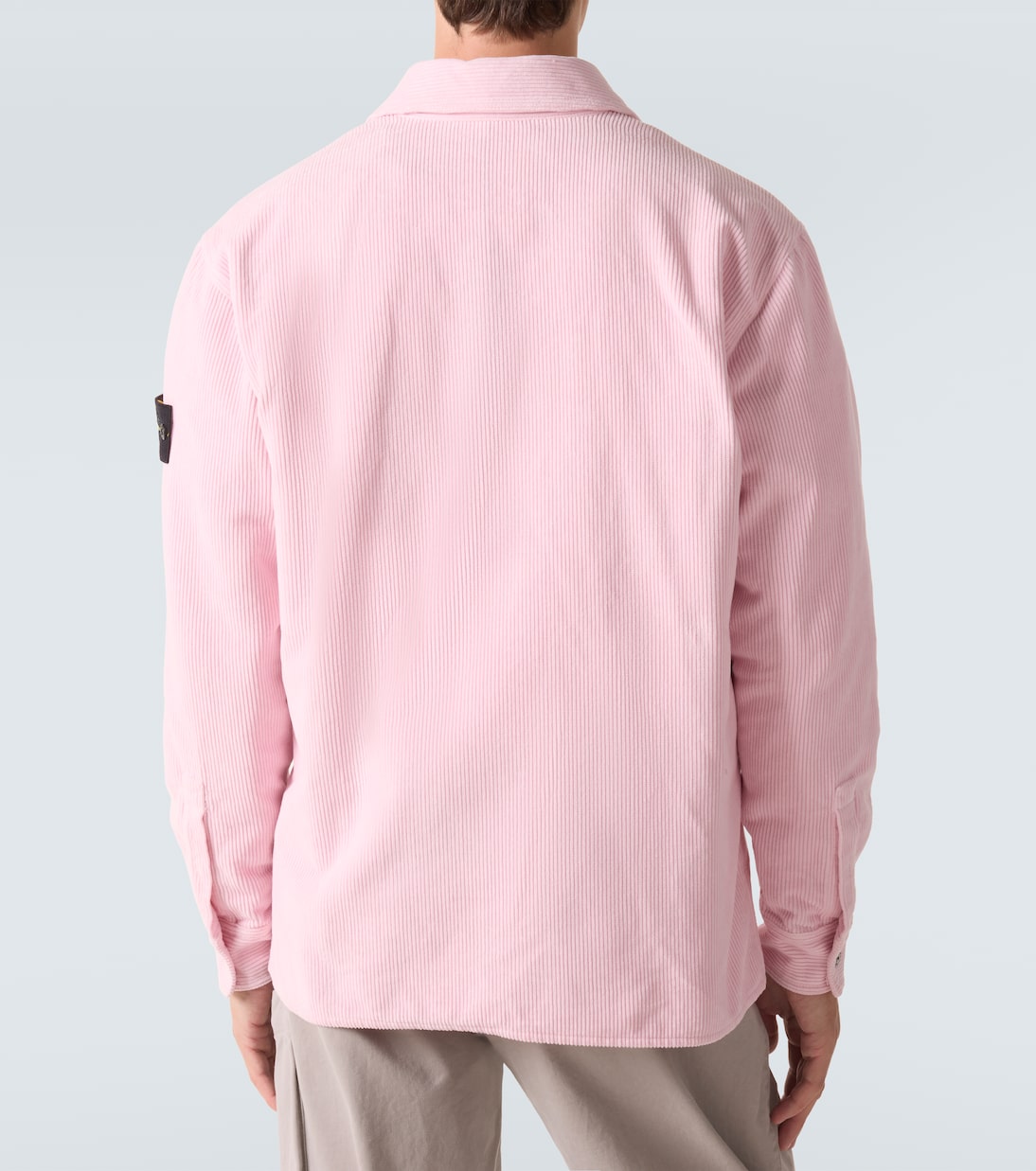 Compass 코튼 코듀로이 오버셔츠 | Stone Island