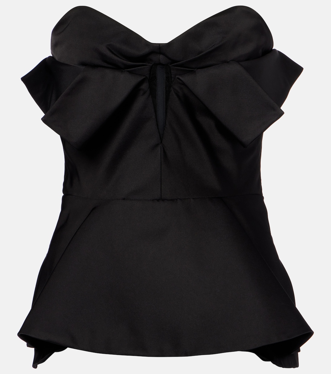 Top a corsetto con fiocco | McQueen