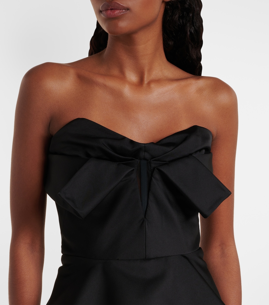 Top a corsetto con fiocco | McQueen