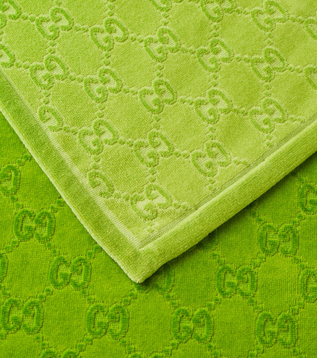 Telo mare in spugna di cotone GG | Gucci