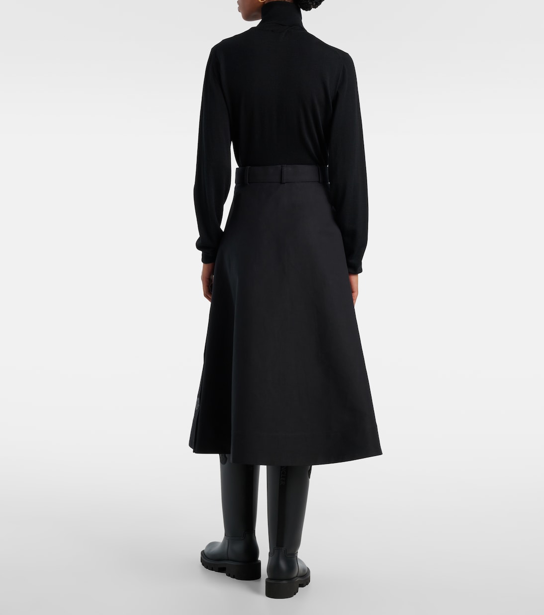 Cotton midi skirt | Moncler