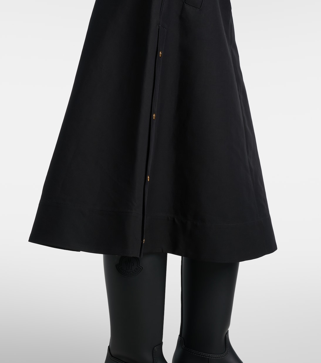 Cotton midi skirt | Moncler