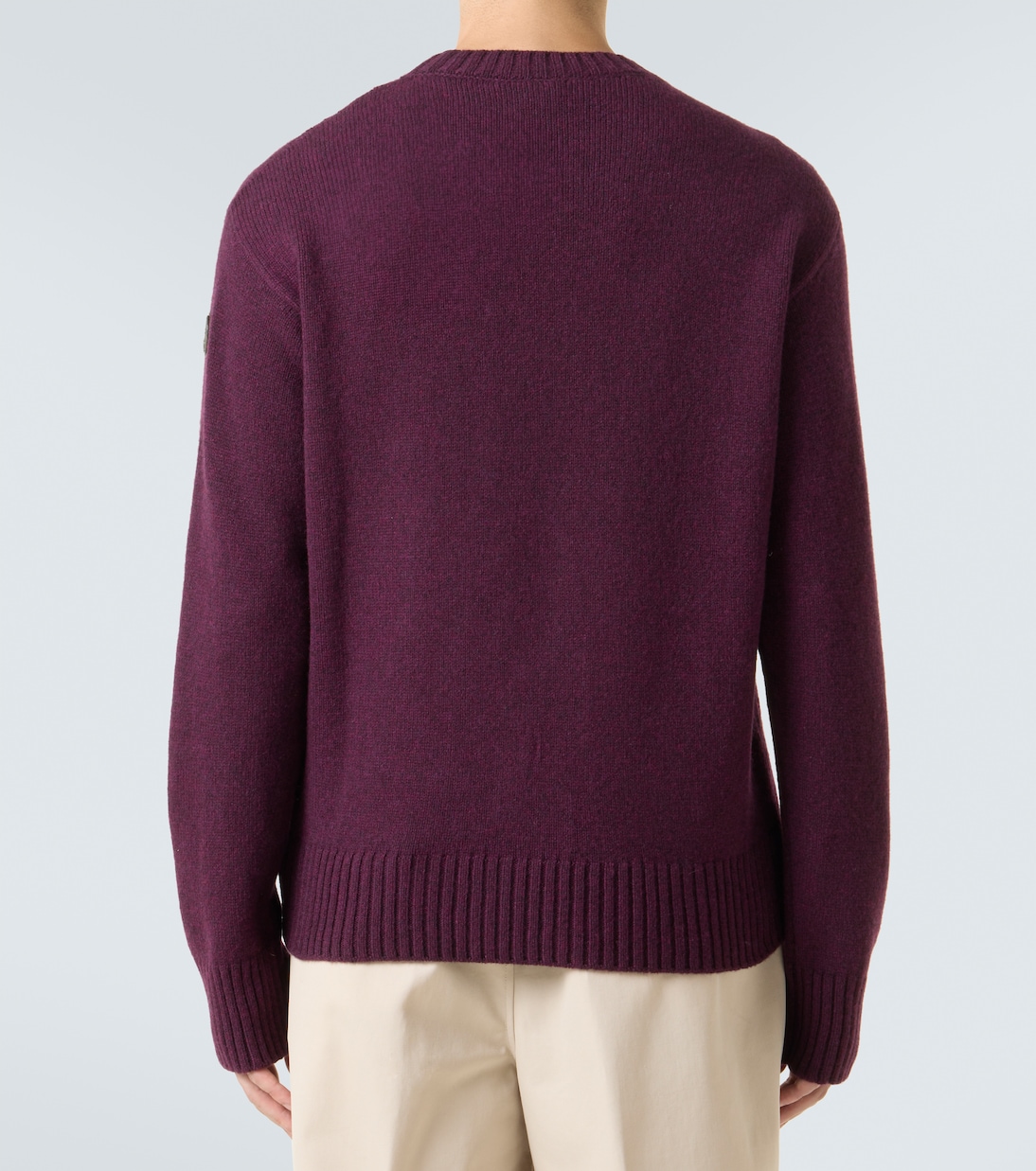Ribbed-knit wool and cashmere sweater | Moncler