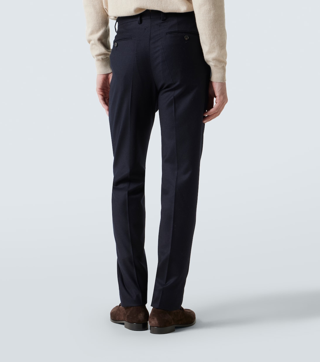Gerade Hose Carlo aus Wolle und Kaschmir | Loro Piana
