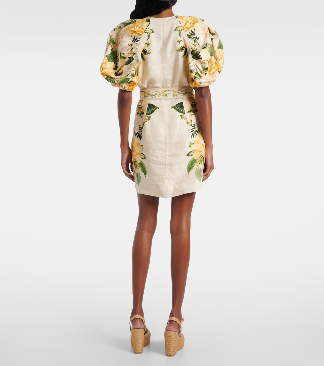 Robe en lin à fleurs | Farm Rio