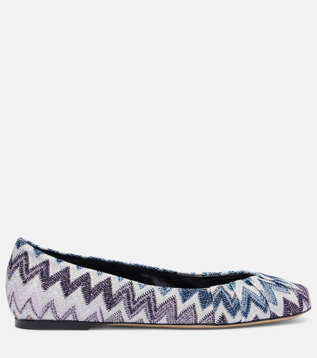 Zig Zag lurex ballet flats | Missoni