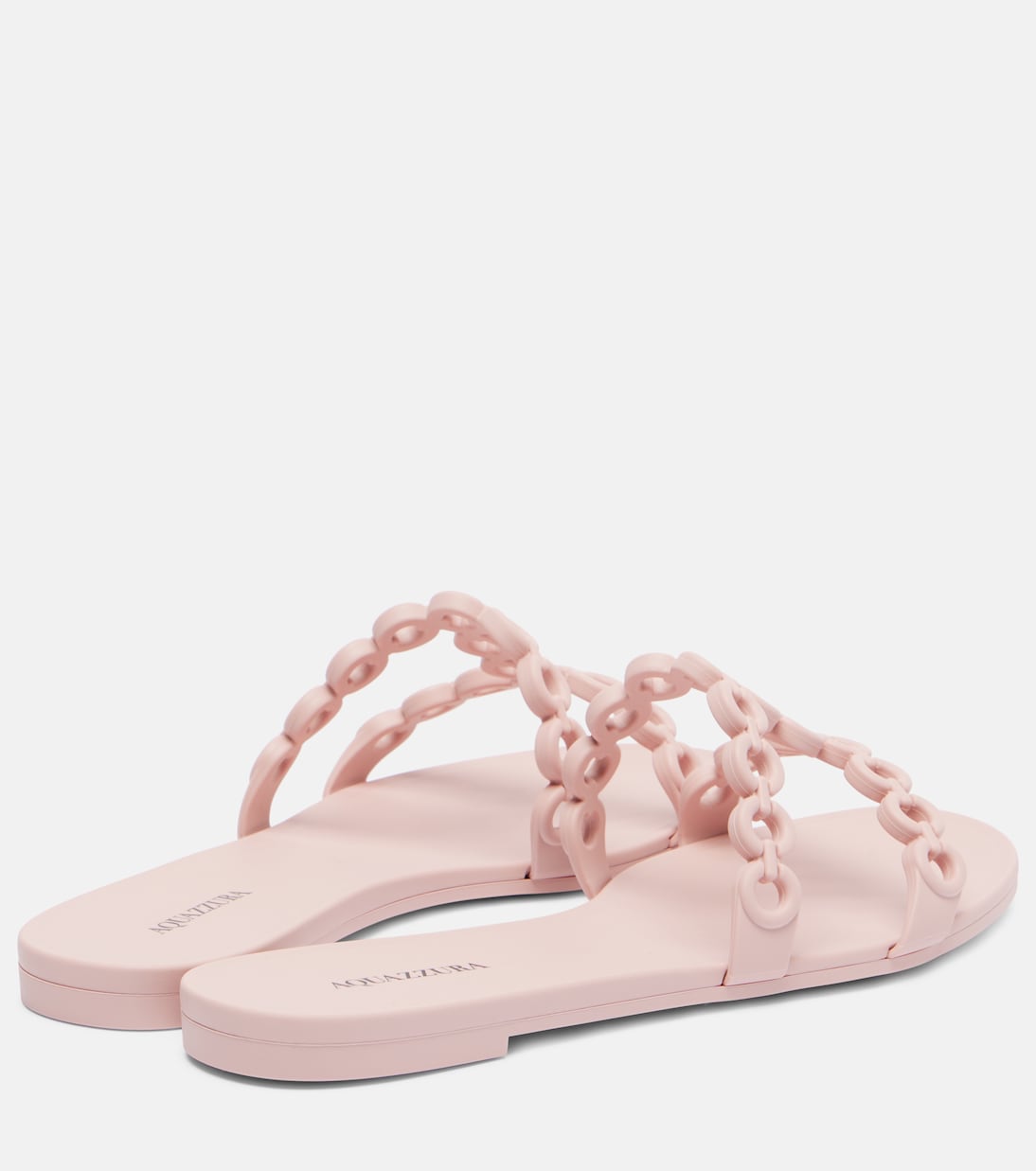 Infinity Chain Jelly凉拖鞋 | Aquazzura