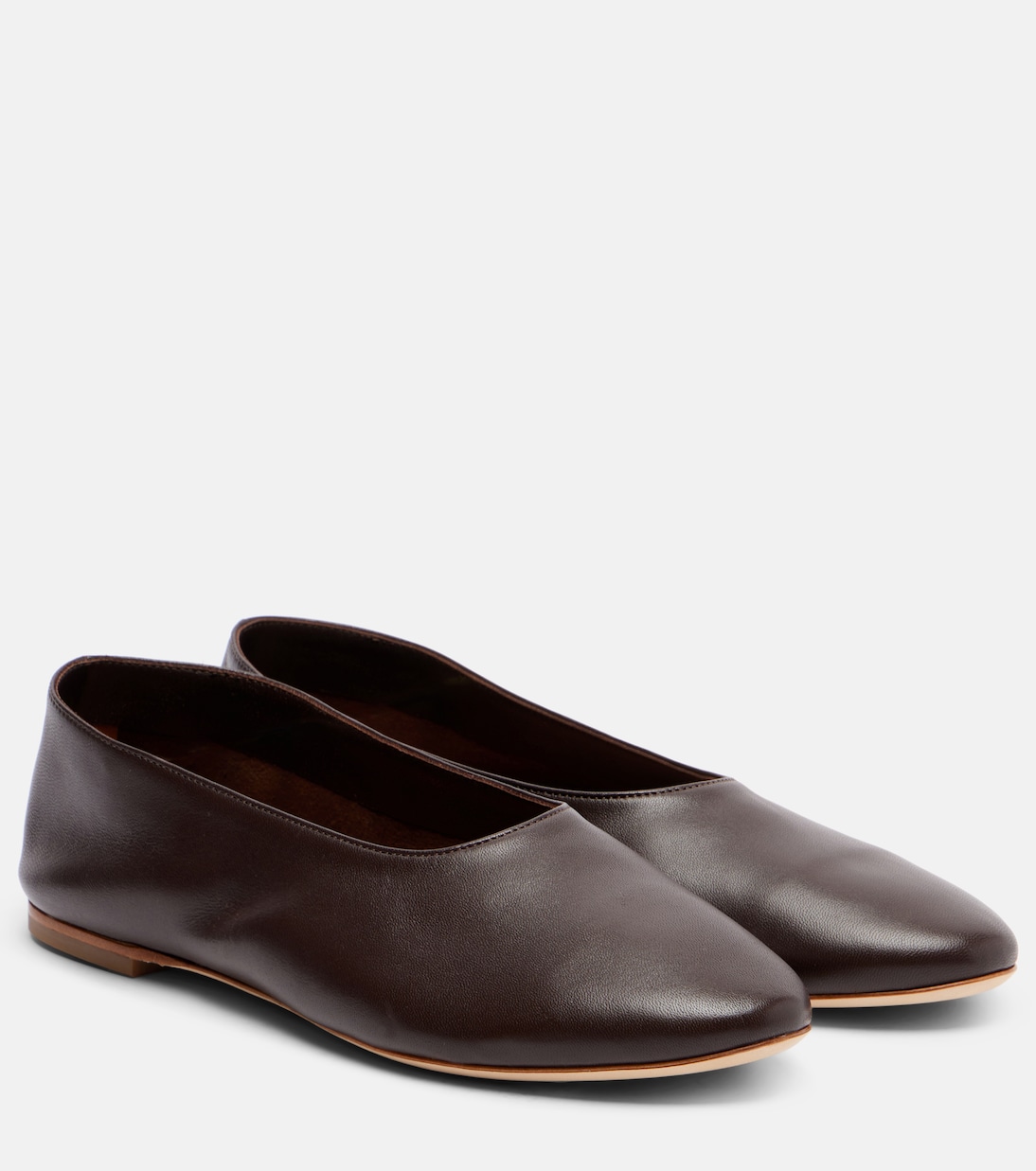 Ballerinas Alba aus Leder | Staud