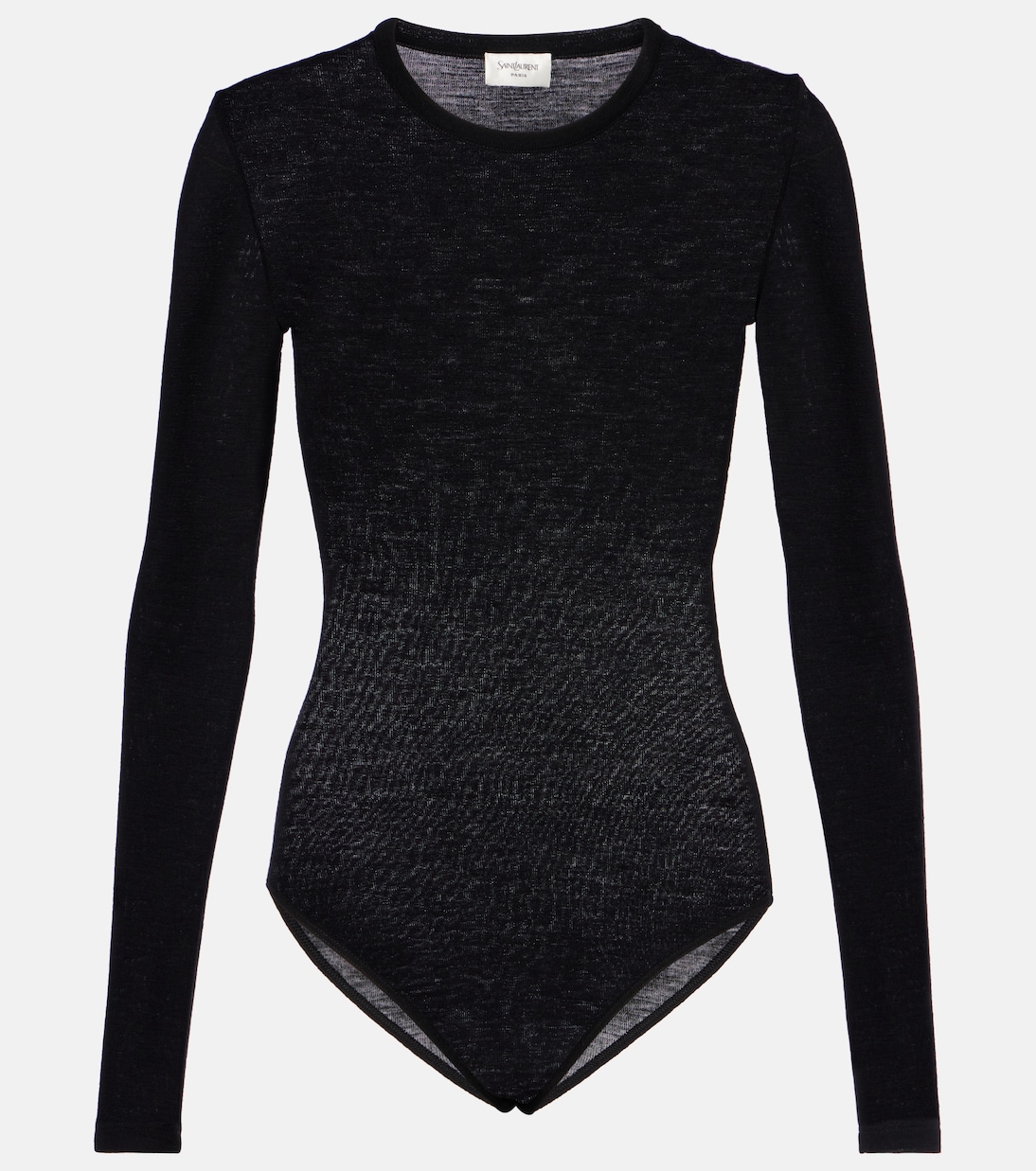 ليوتار من الصوف الجيرسيه الخام | Saint Laurent