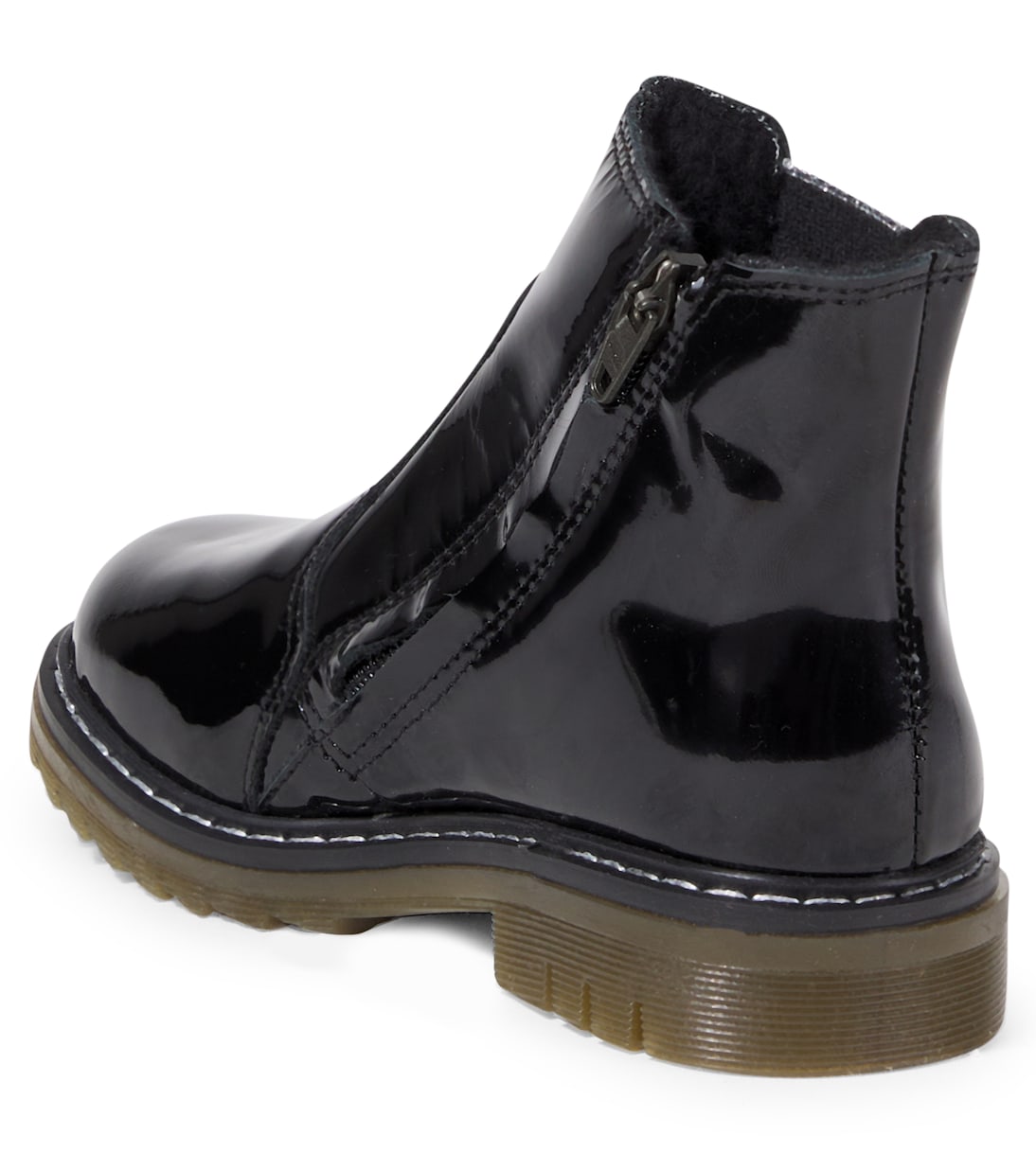 Sid Jodzip patent leather Chelsea boots | Pom d'Api