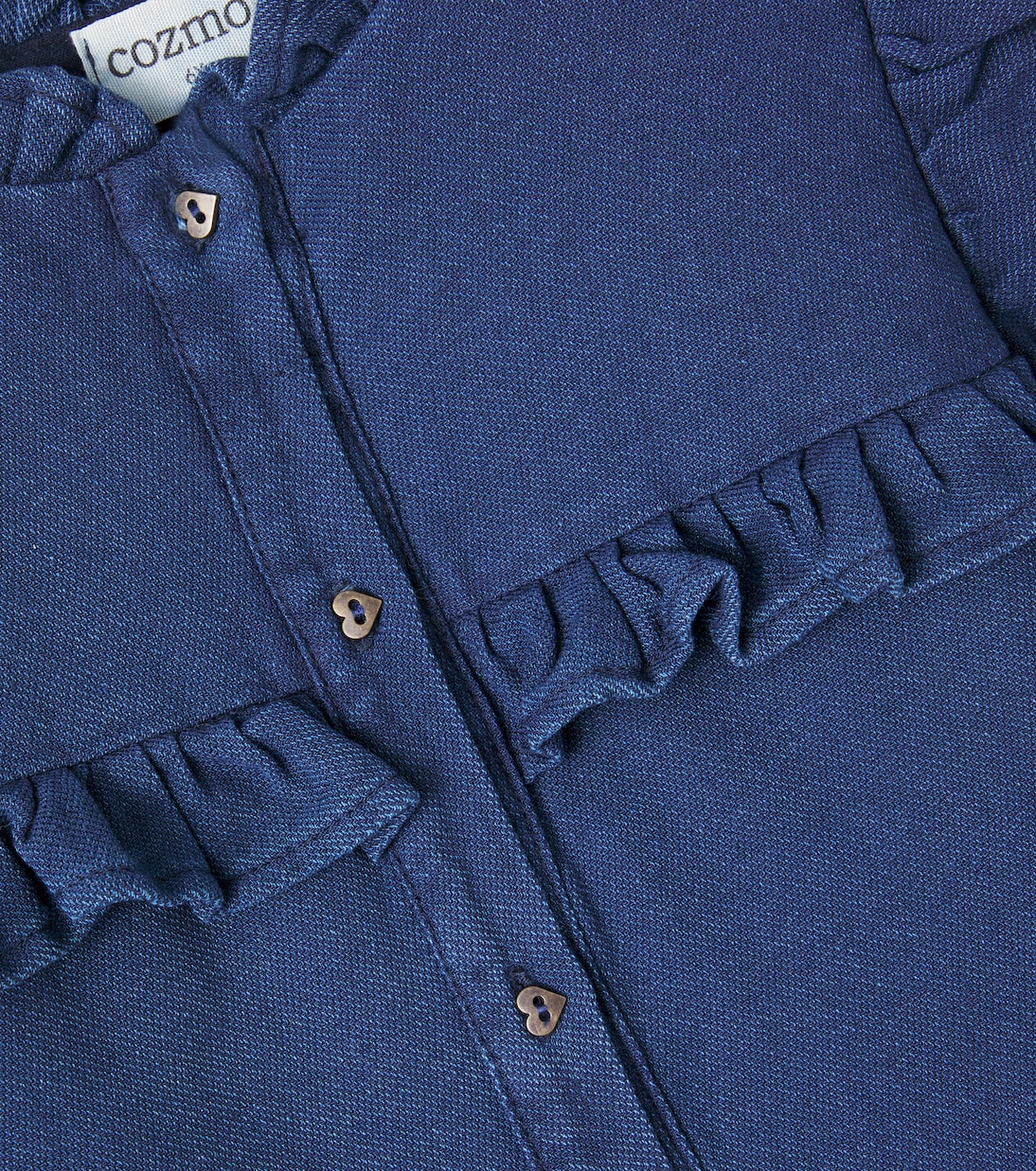 Blusa Nicole de denim de algodón | Cozmo