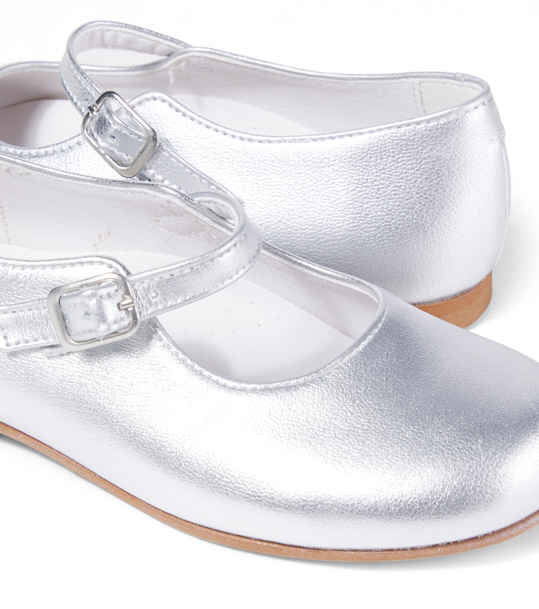 Leather Mary Jane flats | La Coqueta