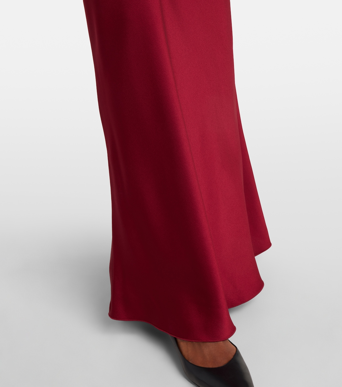 Robe longue Baia en satin de coton  | Max Mara