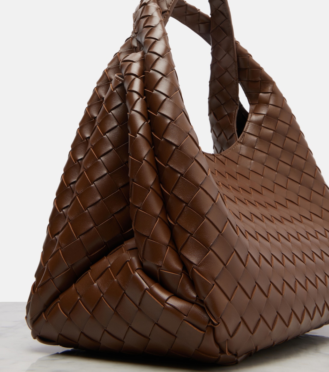 Campana 미디엄 레더 숄더 백 | Bottega Veneta