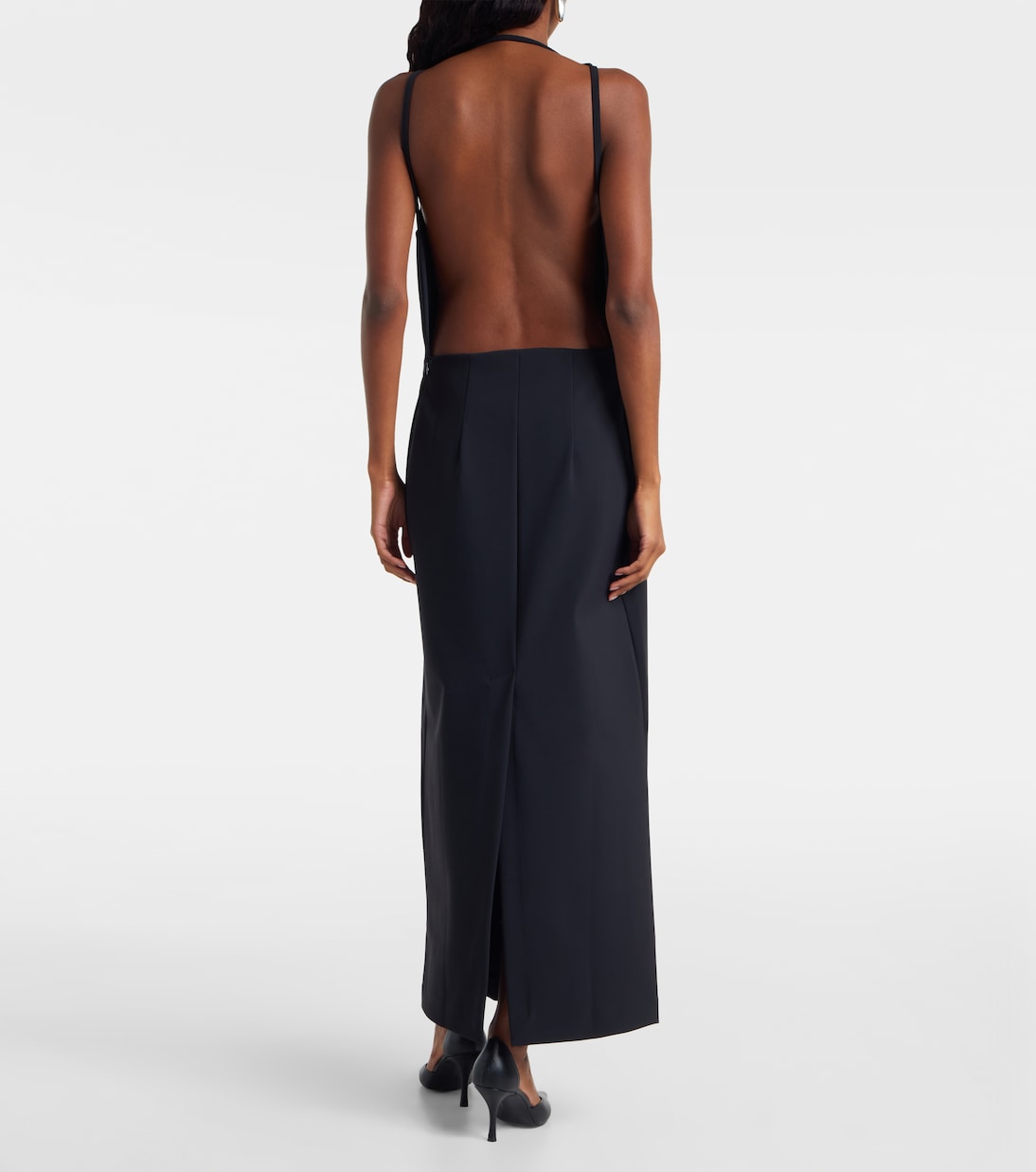 Crêpe maxi dress | Róhe