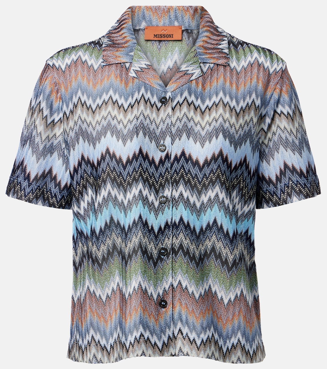 Zigzag intarsia shirt | Missoni