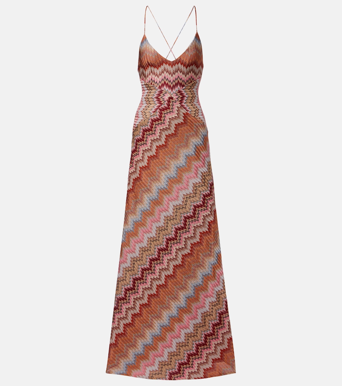 Chevron maxi dress | Missoni