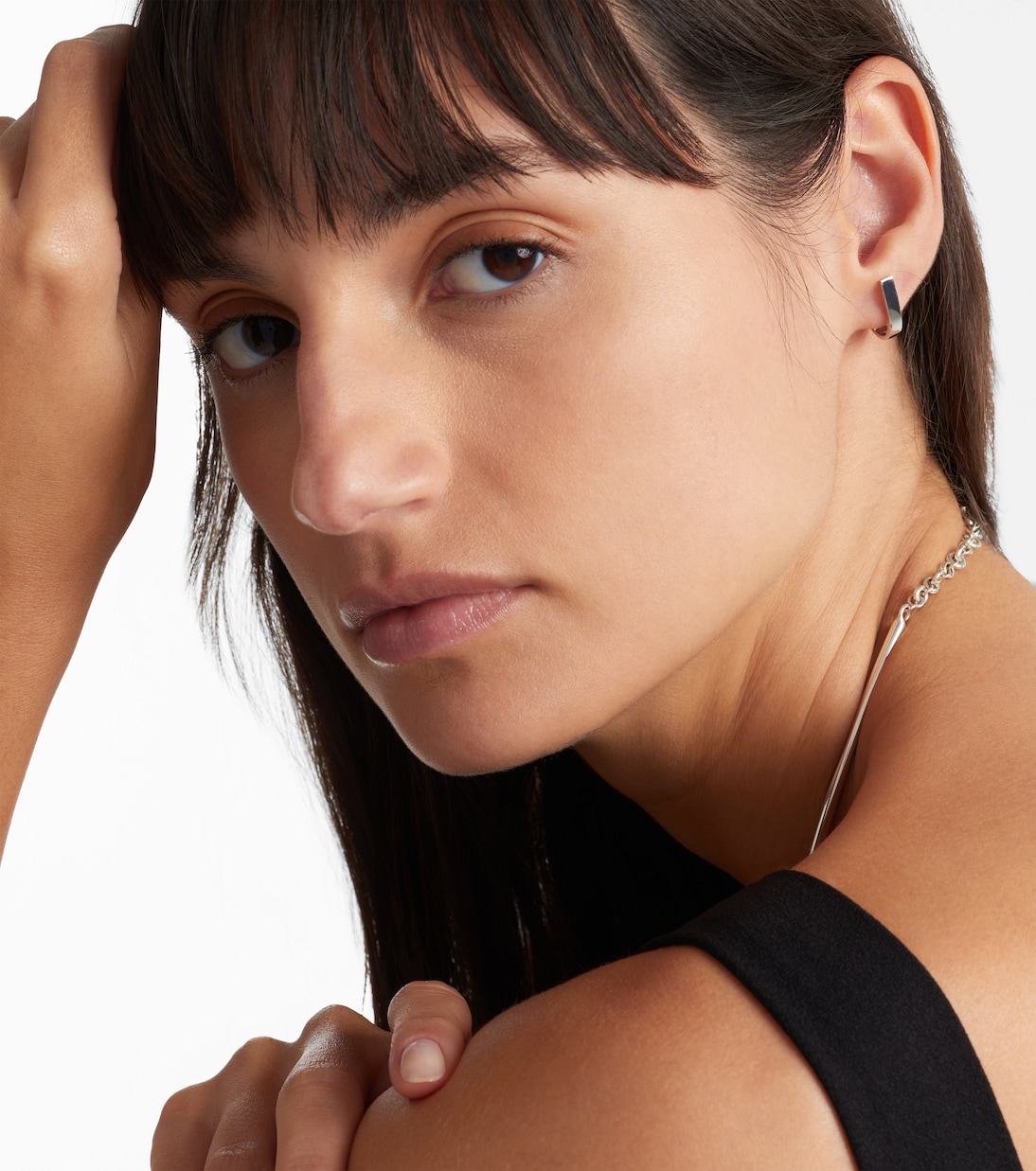 Berbere 18kt white gold single earring | Repossi