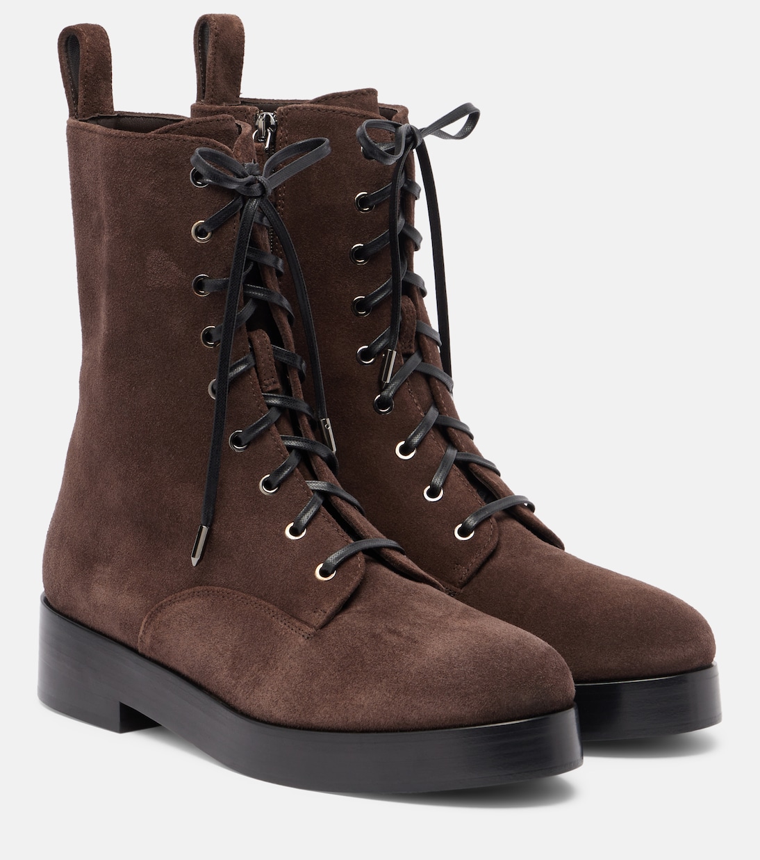 Ben 20 suede combat boots | Aquazzura