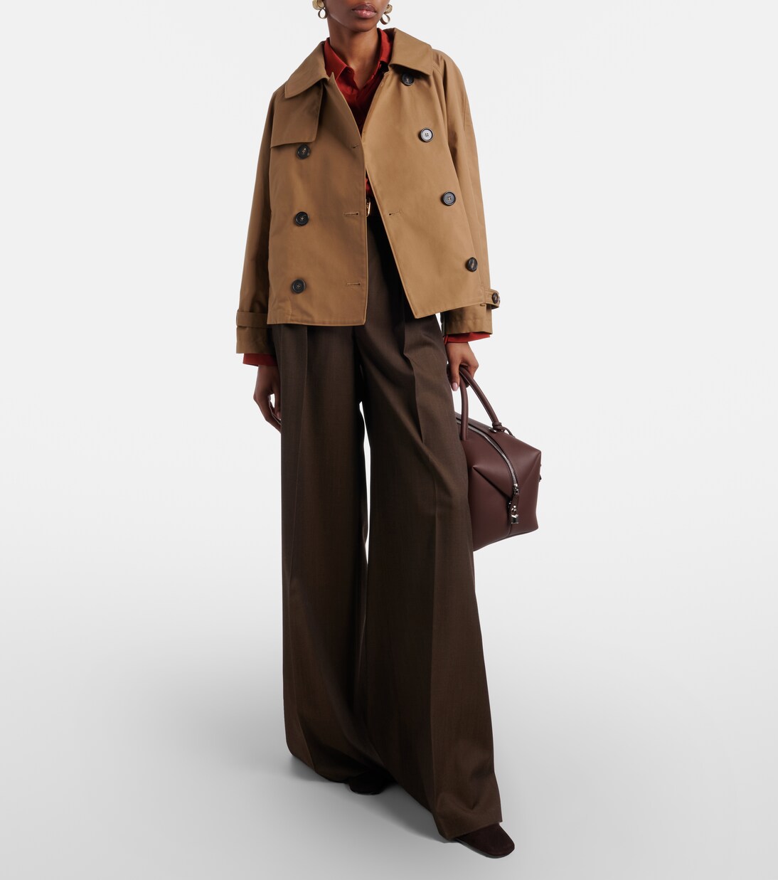 The Cube Tesoro cotton-blend twill jacket | Max Mara