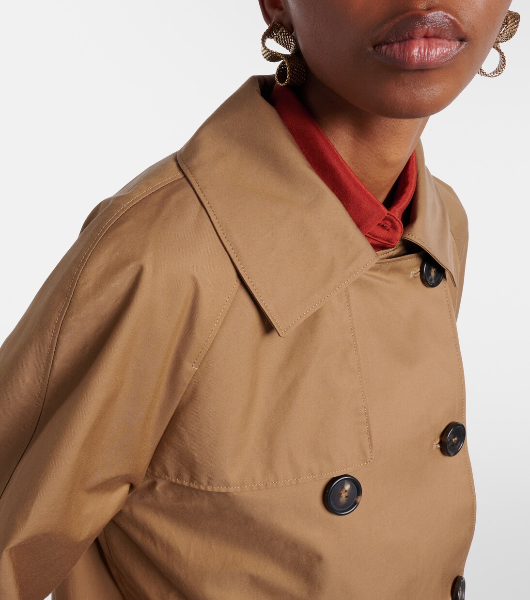 The Cube Tesoro cotton-blend twill jacket | Max Mara