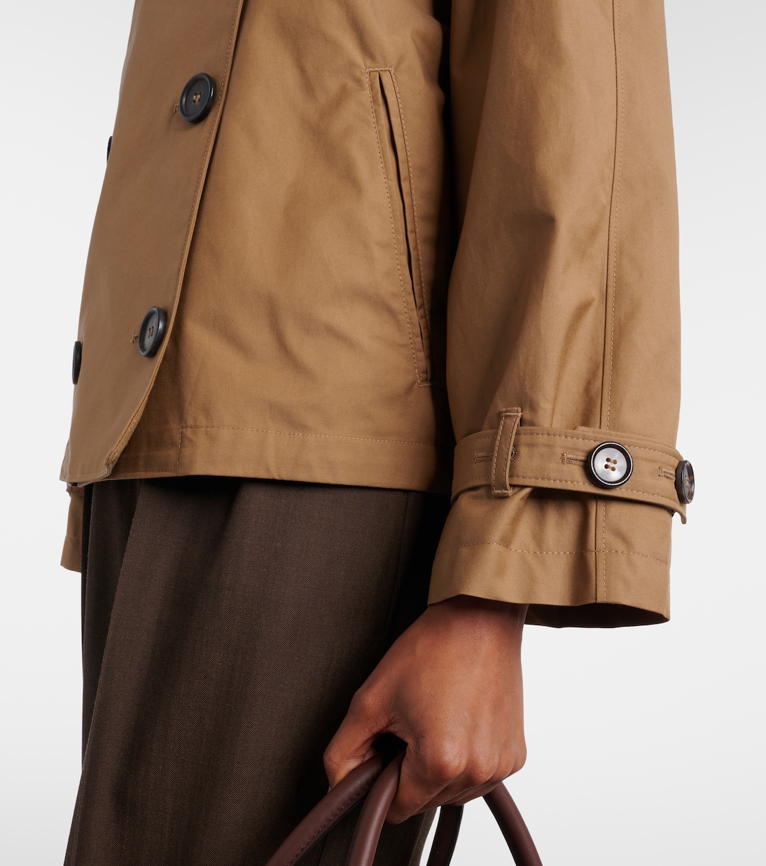The Cube Tesoro cotton-blend twill jacket | Max Mara