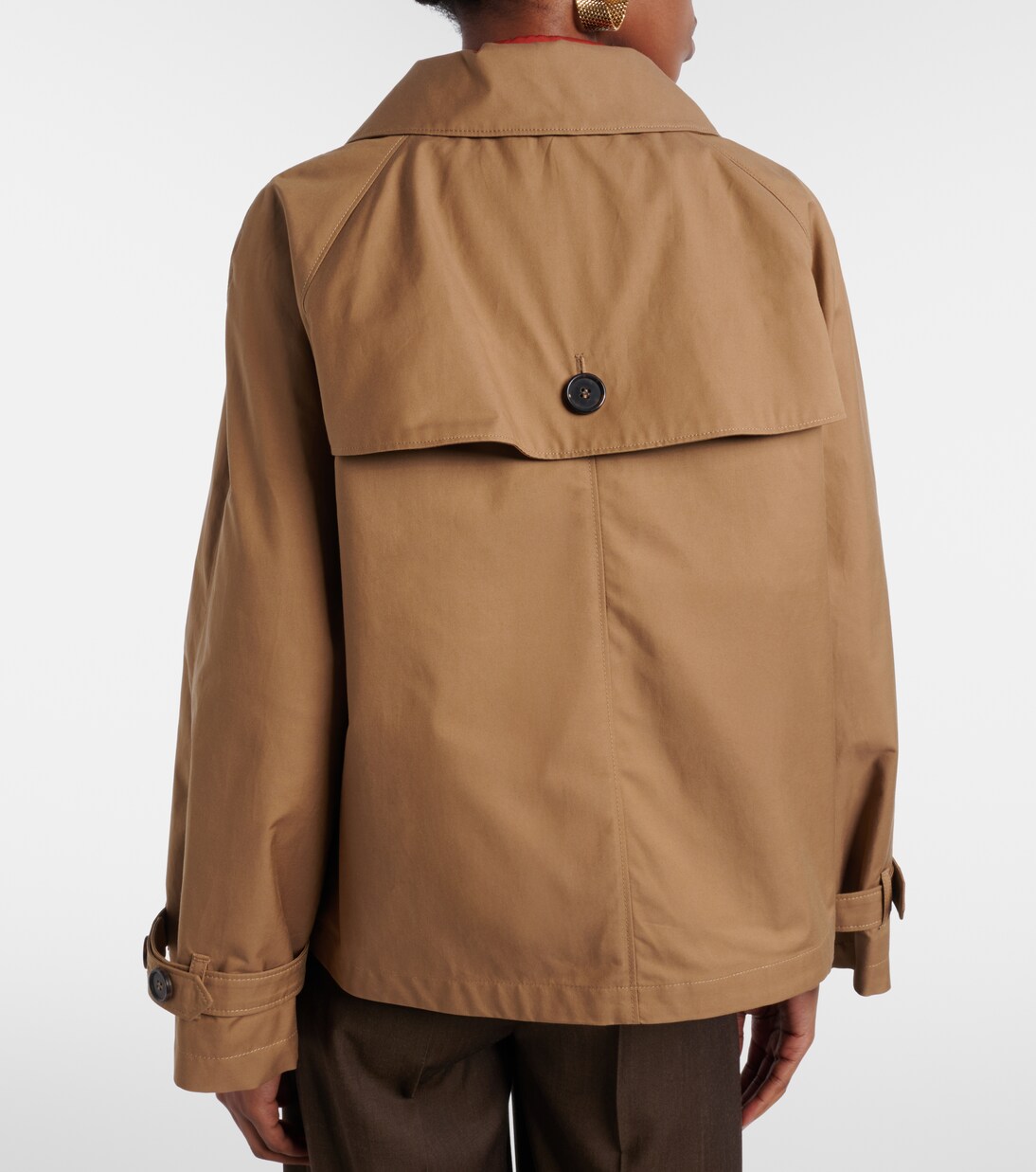 The Cube Tesoro cotton-blend twill jacket | Max Mara
