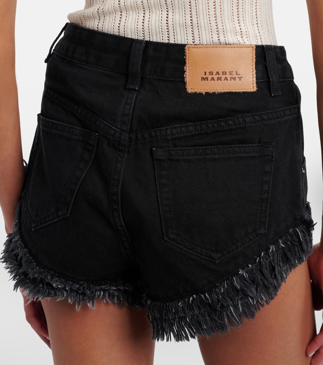 Eneidala faded denim shorts | Isabel Marant