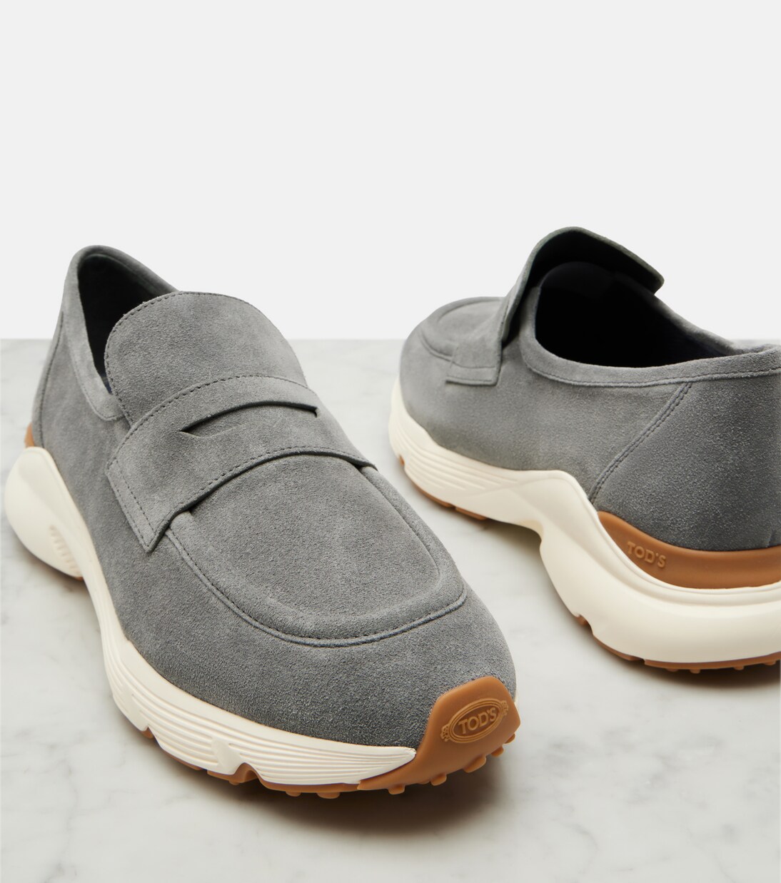 Slip-Ons aus Veloursleder | Tod's