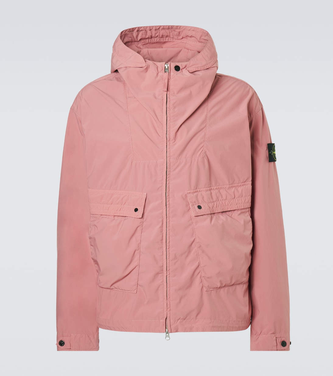 Chaqueta con capucha de lona | Stone Island