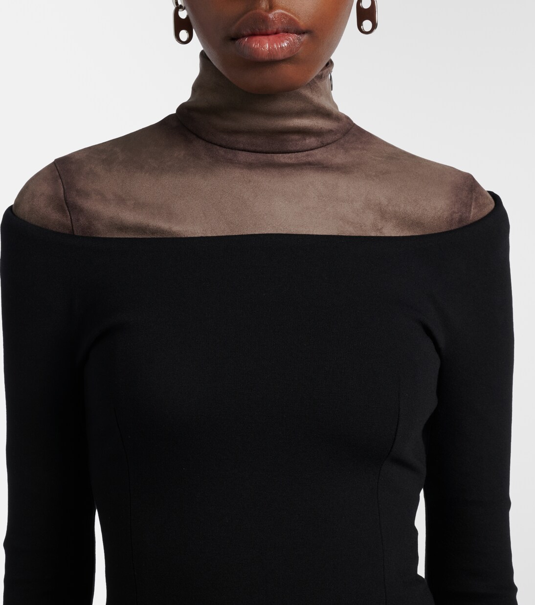 Off-shoulder midi dress | Acne Studios