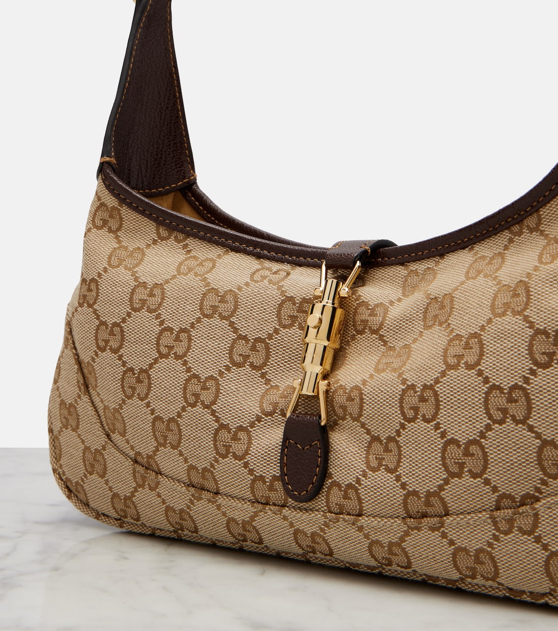 Jackie Slim GG Canvas Small shoulder bag | Gucci