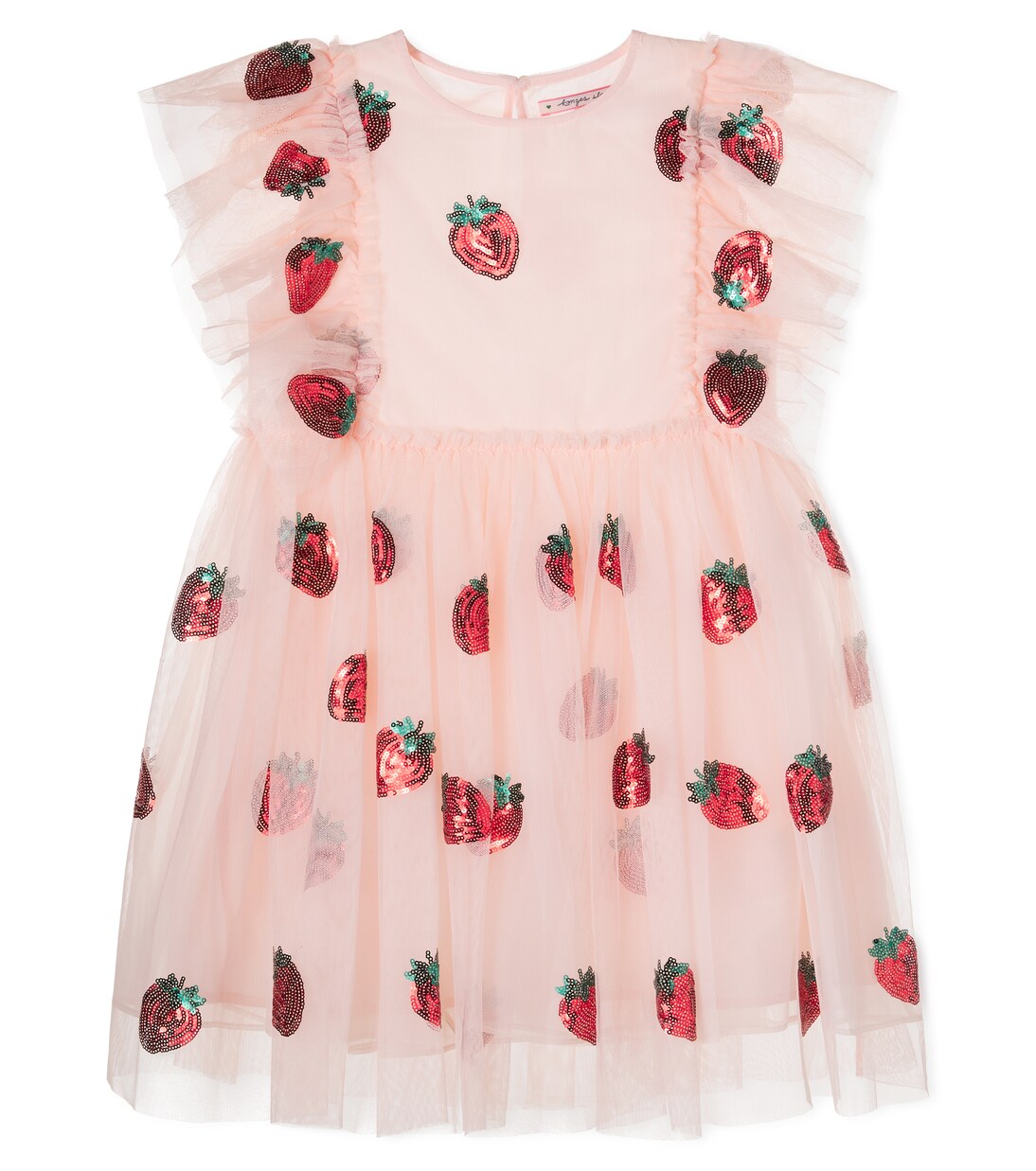 Kleid Yvonne aus Tüll mit Pailletten | Konges Sløjd