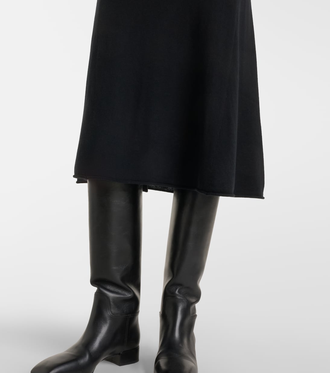 N°468 Gabrielle wool-blend midi dress | Extreme Cashmere